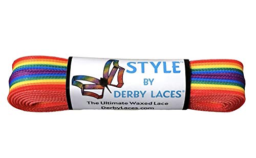 Flat Derby Laces Striped 10mm Wide and Hockey Skates for Boots Skates Roller Derby Flat Derby Laces Striped 10mm Wide and Hockey Skates for Boots Skates Roller Derby